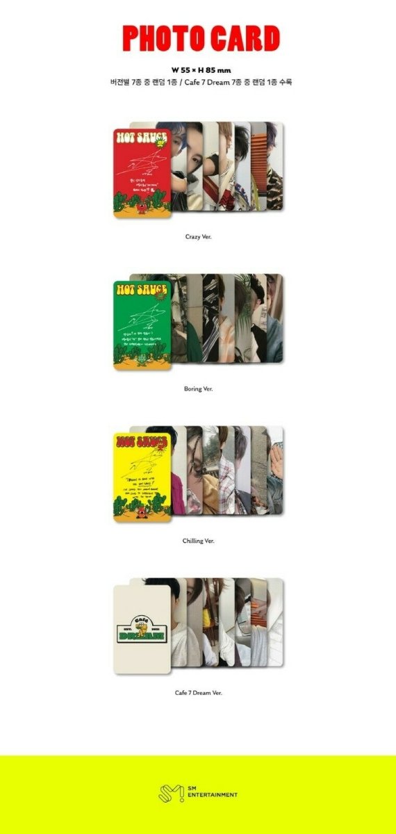 NCT DREAM - Hot Sauce (Photobook Ver. You can Choose Version) - K-STAR