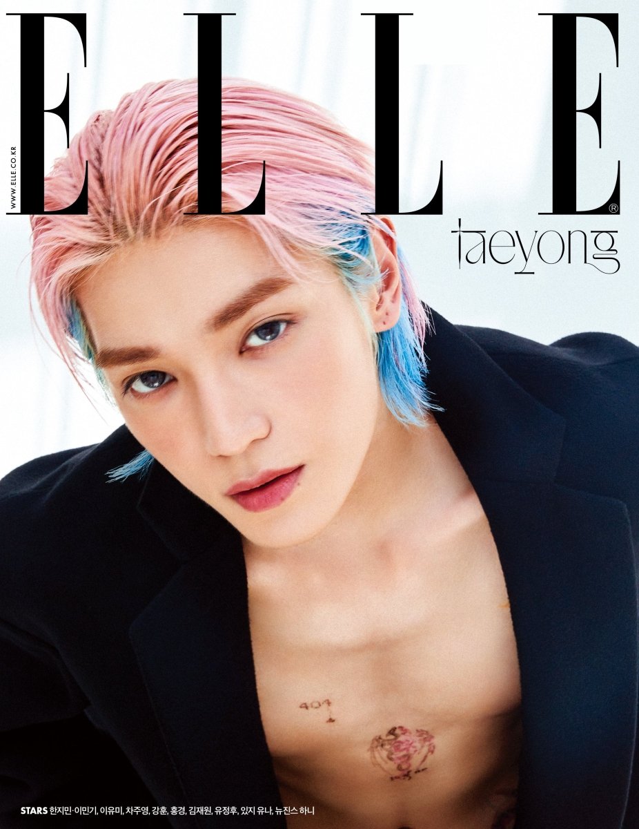 SuperM NCT テヨン ELLE korea NCT TAEYONG - Elle Korea Magazine September 2023 Issue – K-STAR