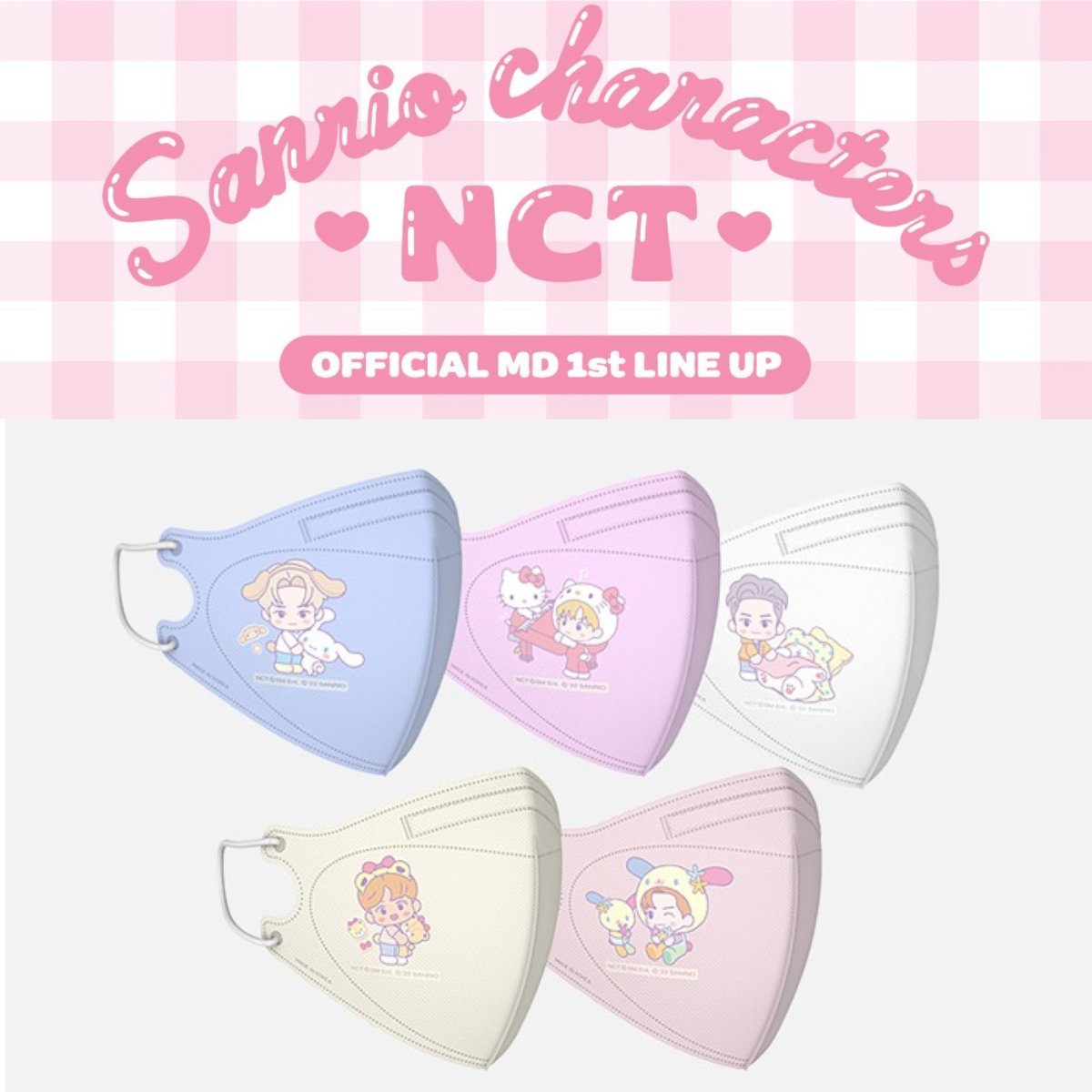 NCT x SANRIO TOWN Official MD - Mask (30ea) – K-STAR