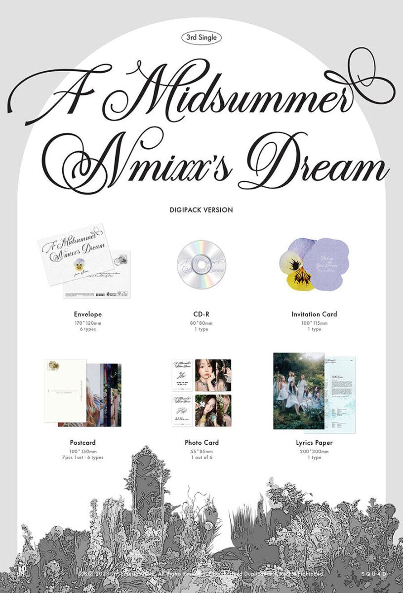 NMIXX - A Midsummer NMIXX's Dream ( 3rd Single Album / Digipack Version ) - K-STAR