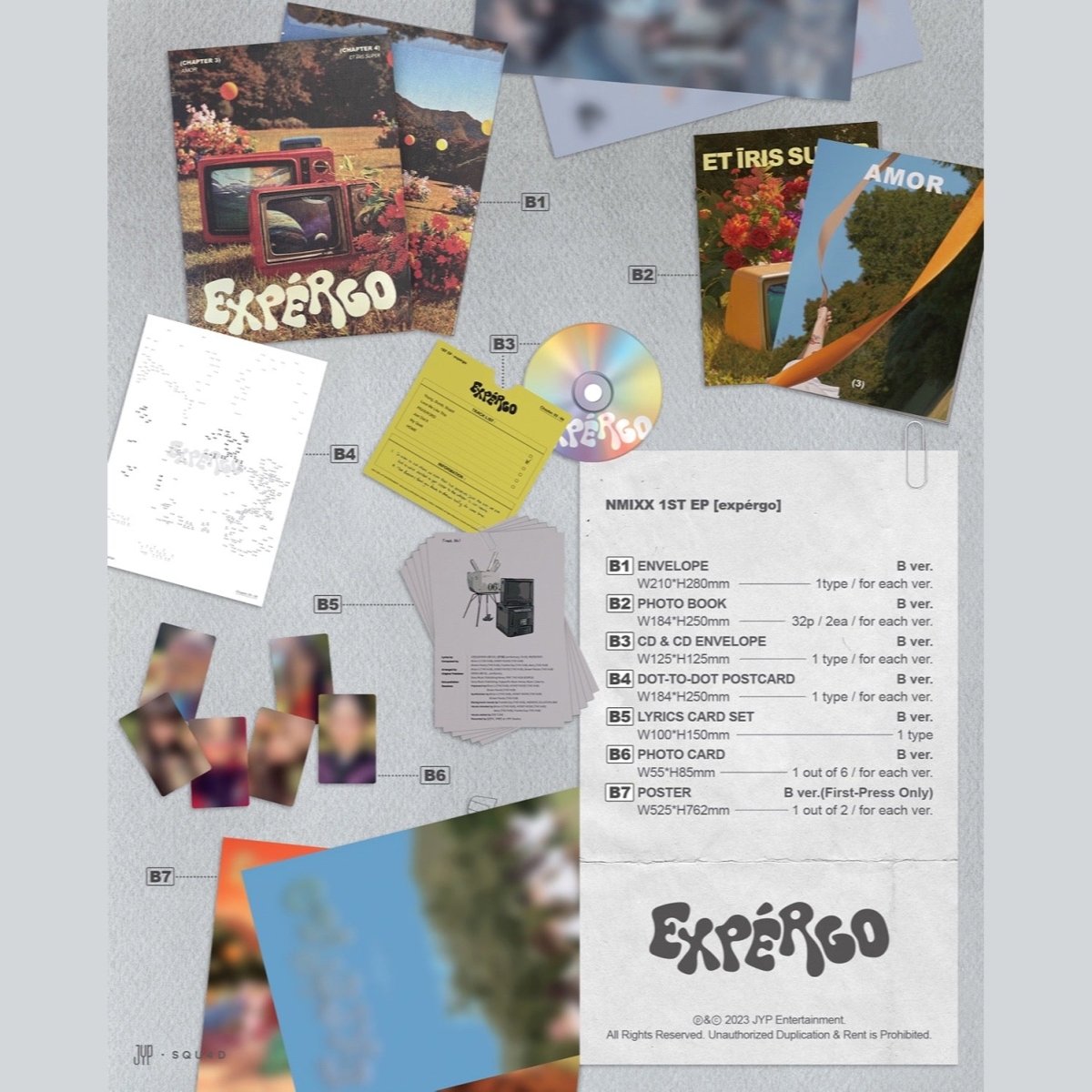 NMIXX EXPERGO popup 入場　全日程　セット　ソリュン Get the NMIXX - EXPERGO Album with Exclusive Bonus Items!
