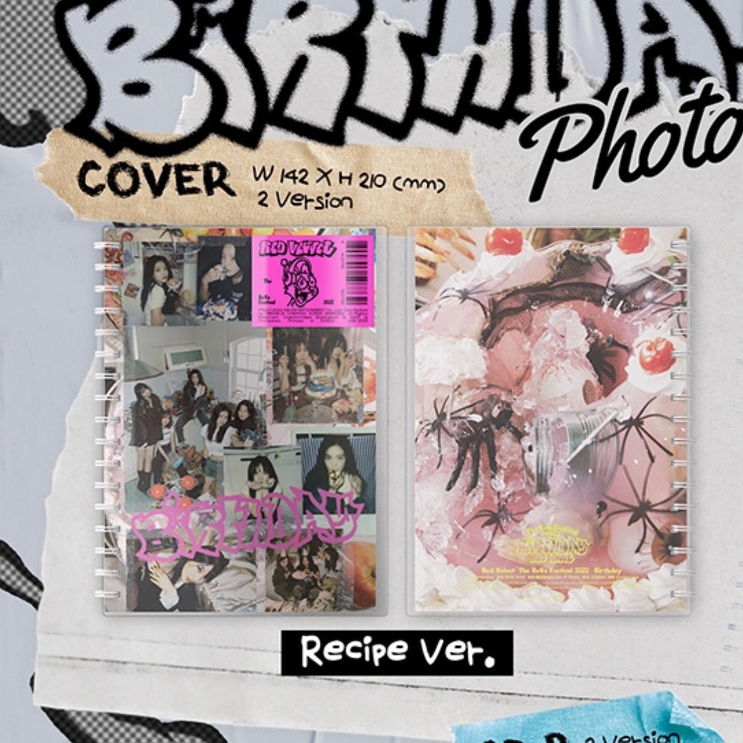 RED VELVET THE REVE FESTIVAL 2022 BIRTHDAY PHOTOBOOK VER. – Kpop USA