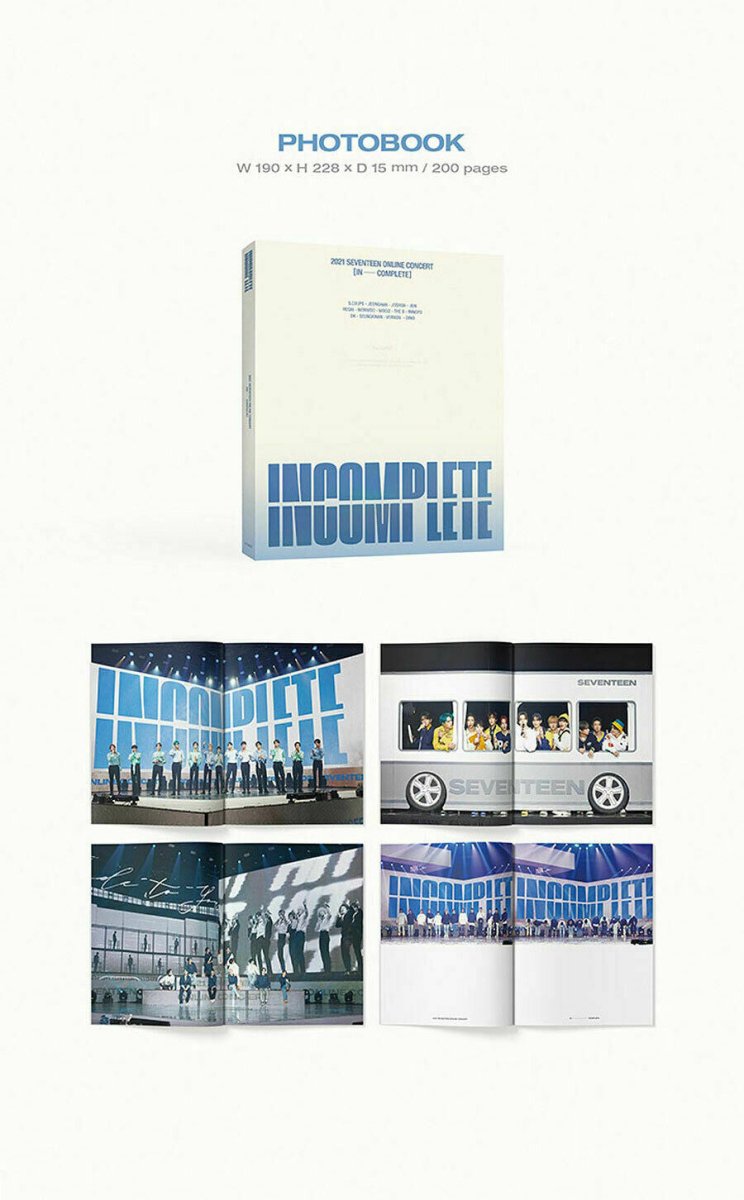 SEVENTEEN 2021 ONLINE CONCERT IN-COMPLETE DVD