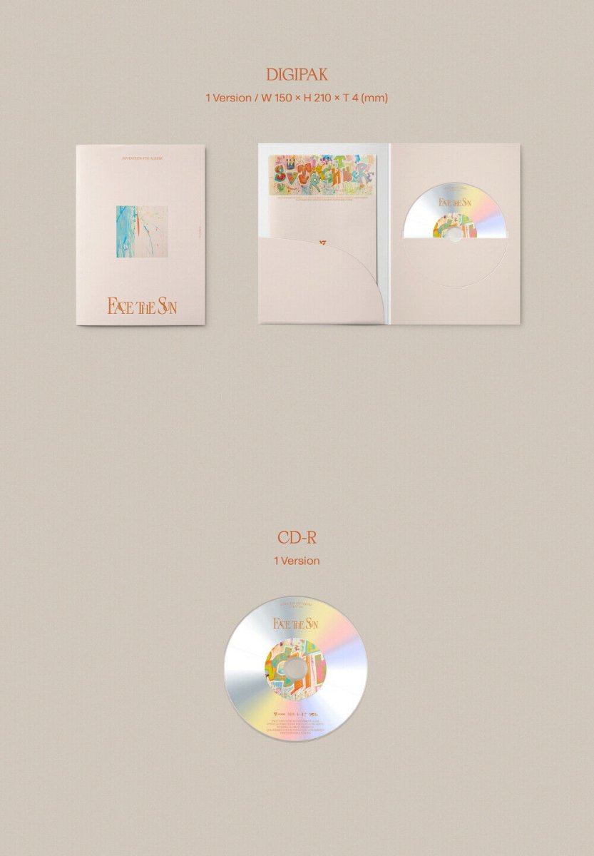 SEVENTEEN - Face The Sun Carat Version (You Can Choose Version