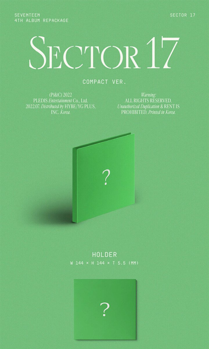 SEVENTEEN - SECTOR 17 Compact Version (You Can Choose Member) – K-STAR