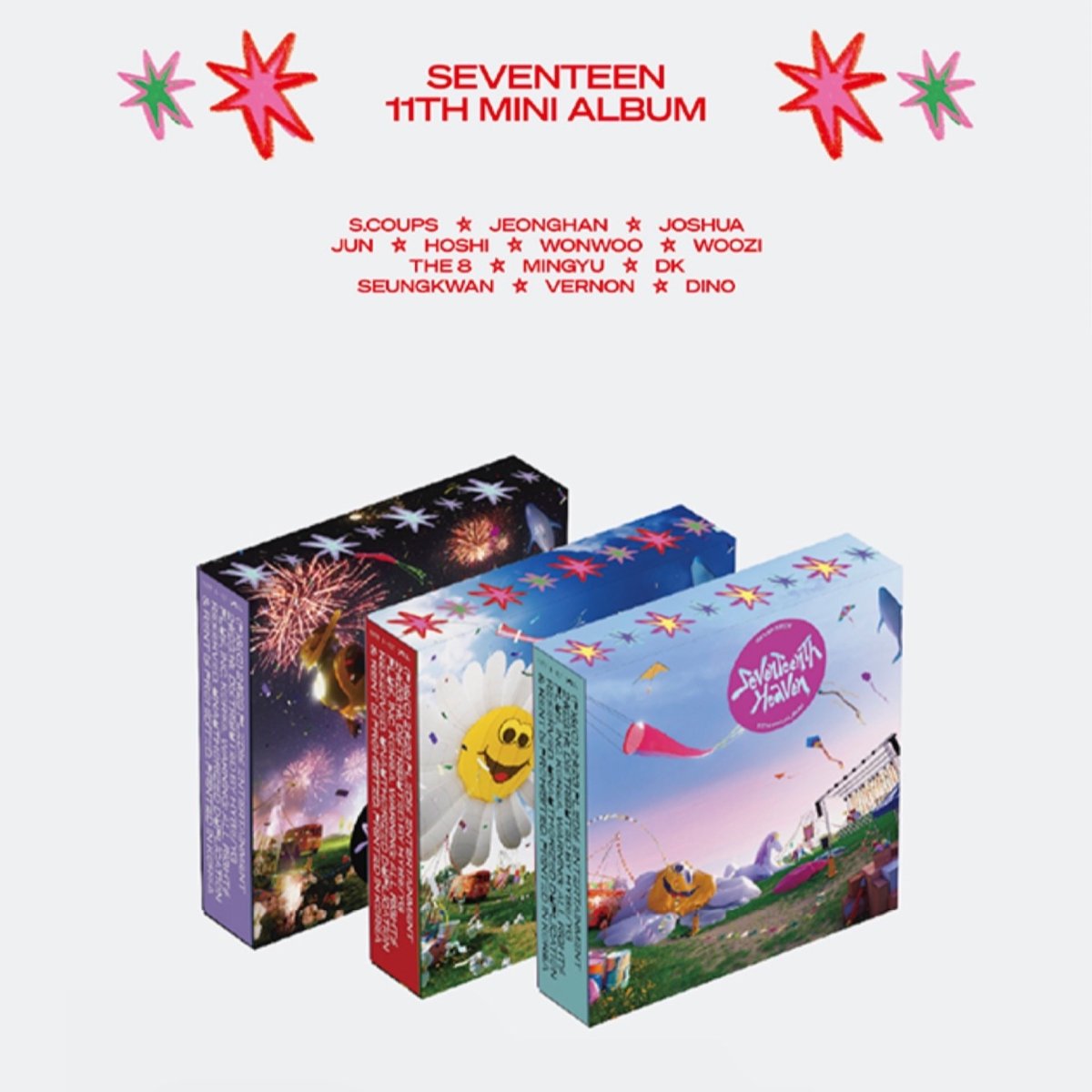 SEVENTEEN 11TH MINI ALBUM - SEVENTEENTH HEAVEN