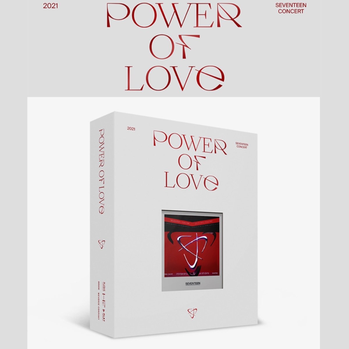 SEVENTEEN SVT OFFICIAL 2021 POWER OF LOVE CONCERT DIGITAL CODE – K 