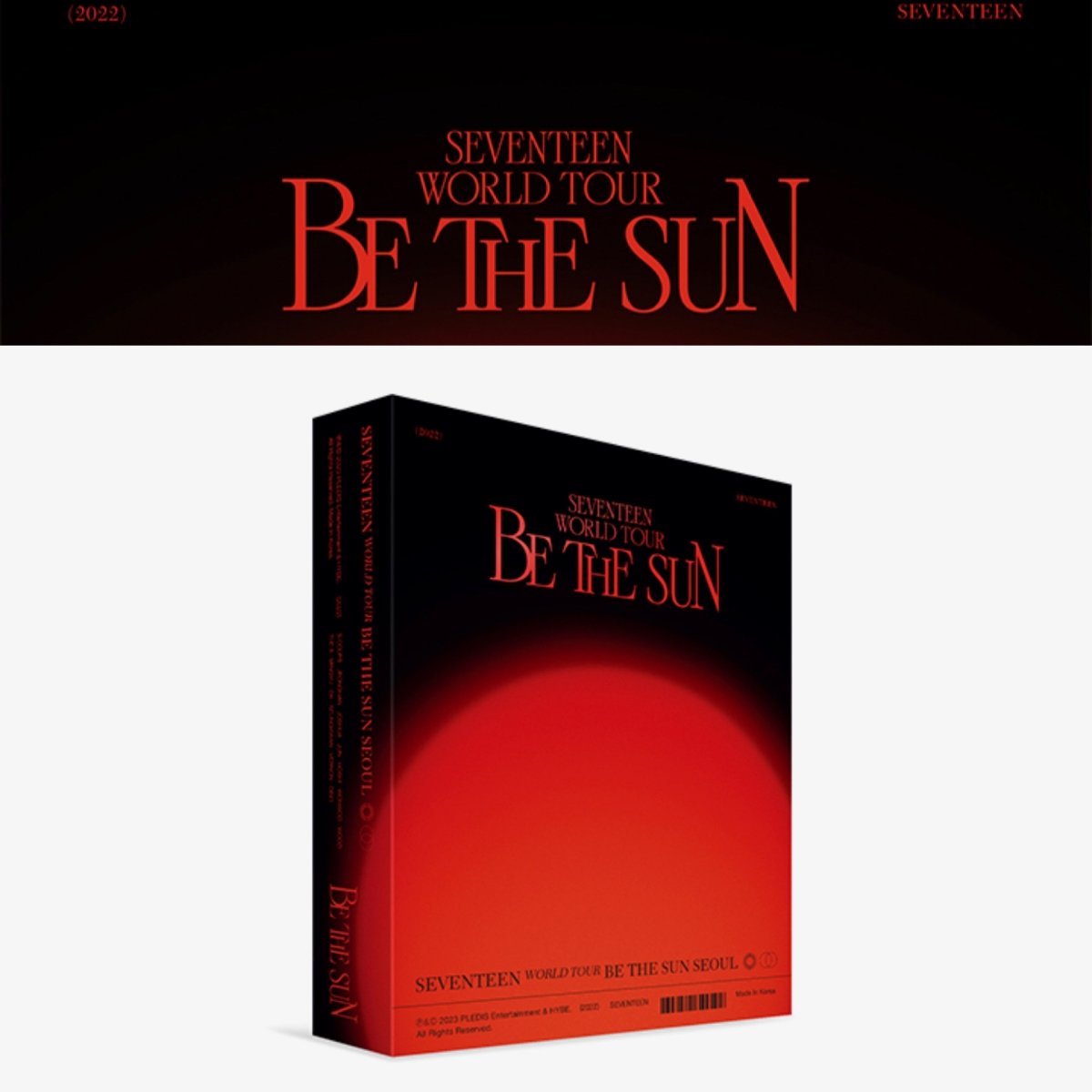 SEVENTEEN - World Tour BE THE SUN SEOUL Digital Code