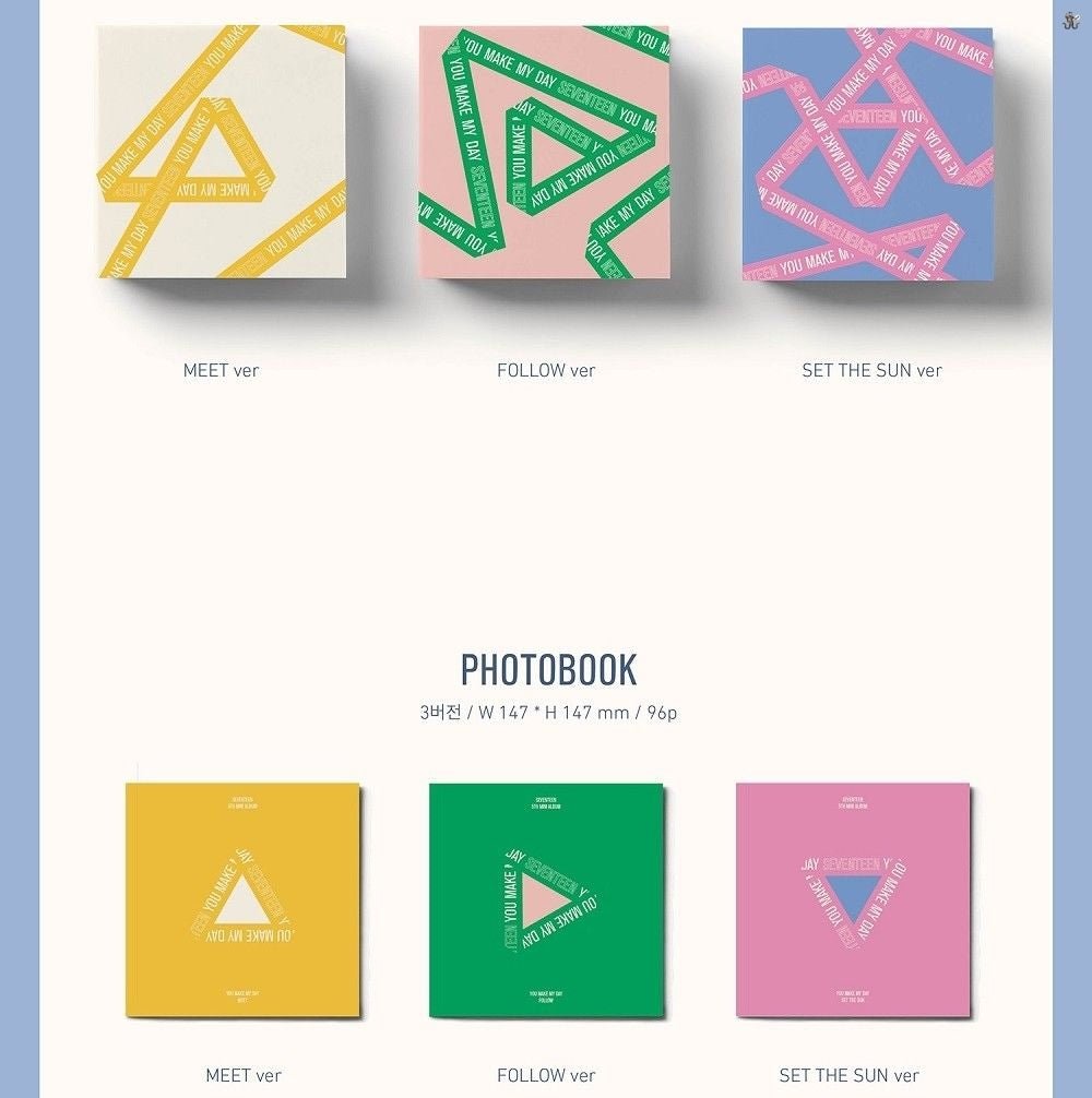 SEVENTEEN - You Make My Day 5th Mini Album ( You Can Choose Ver