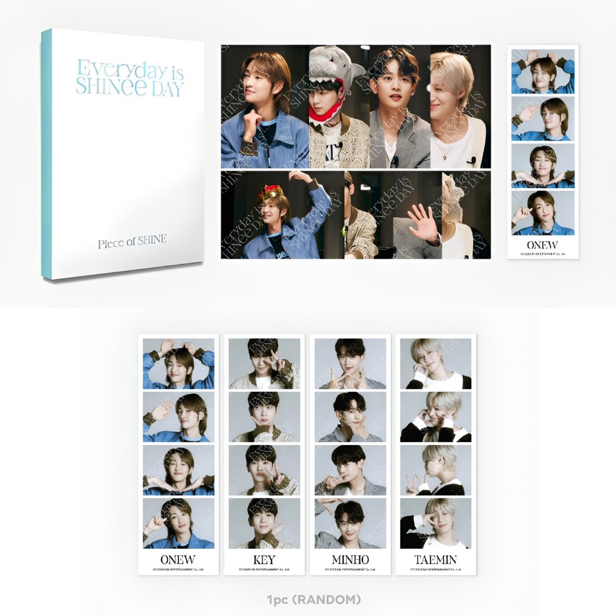 SHINee - Everyday is SHINee DAY Piece of SHINE 2023 Fan Meeting Official MD - K-STAR