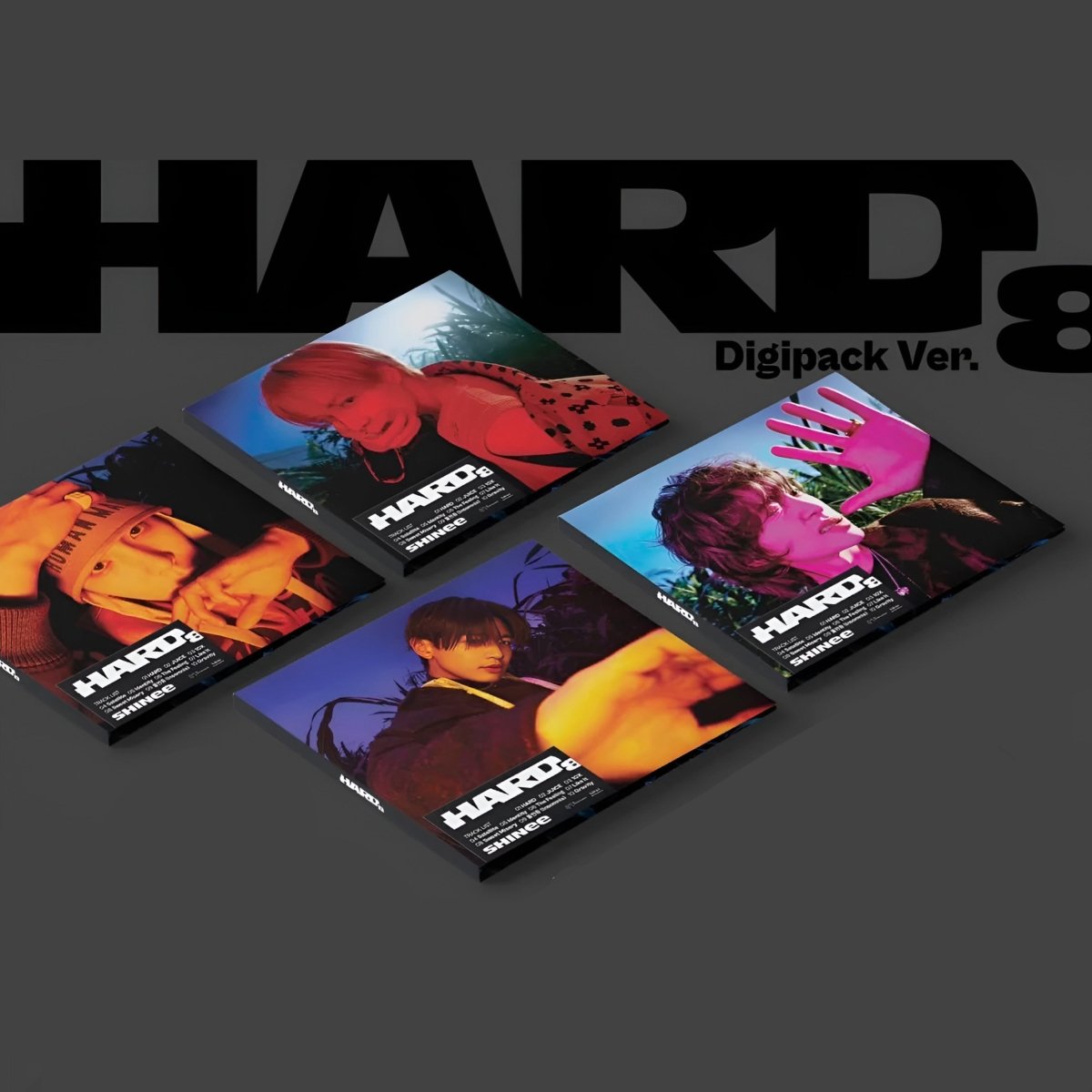 SHINee – HARD [Digipack Ver.] Album + Store Gift (KEY Version) – Inkl. Photocards & Poster
