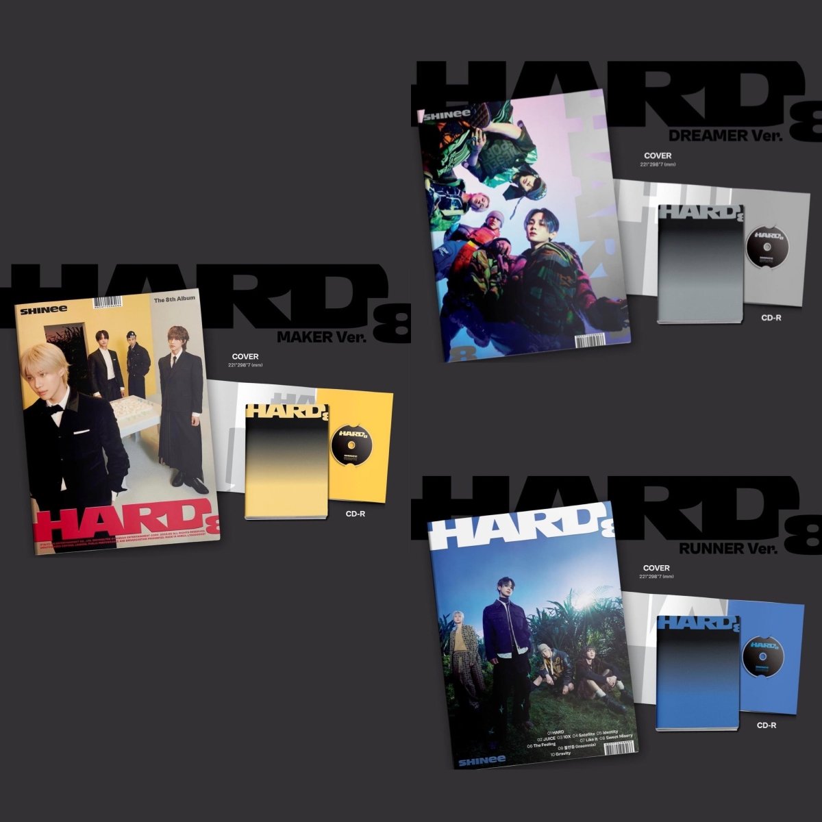 SHINee - HARD 8th Album (Photobook Version) – K-STAR