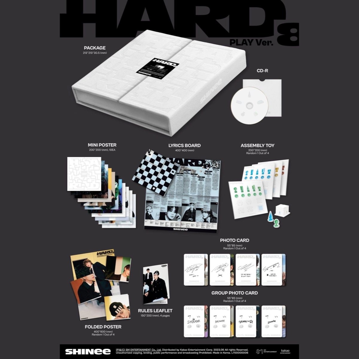 SHINee - HARD 8th Album (Play Version) – K-STAR
