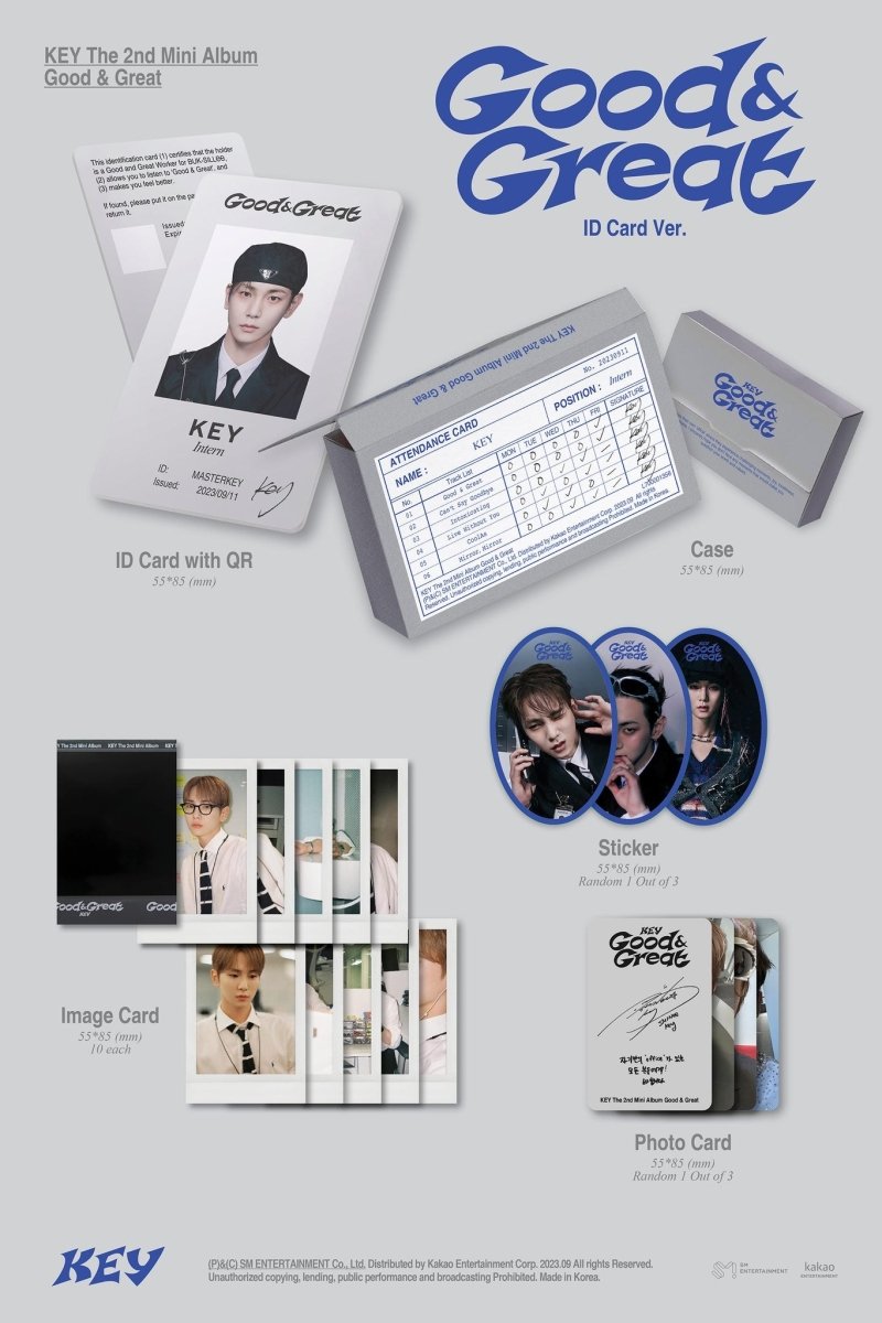 韓国コスメ Dr.G 購入特典 SHINee KEY PHOTO CARD Shinee Key the 3rd Mini Album Pleasure Shop Official