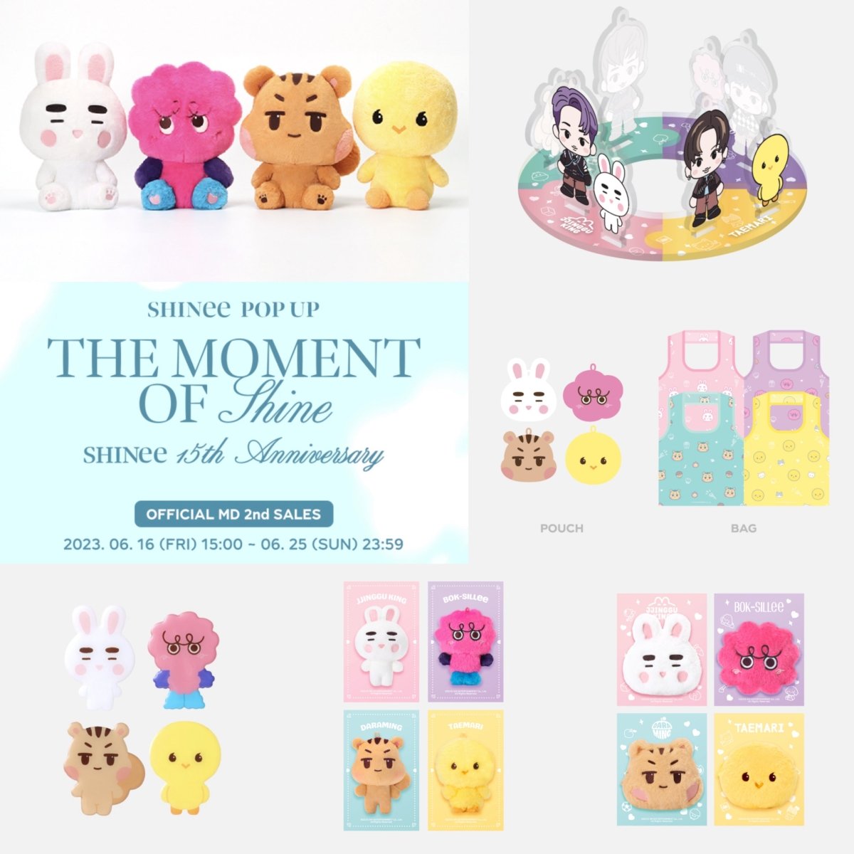 SHINee Pop Up Store THE MOMENT OF SHINE 15th Anniversary Official