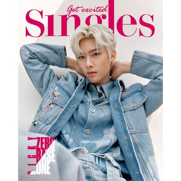 Singles KOREA Magazine ZEROBASEONE ZB1 August 2023 Issue - K-STAR