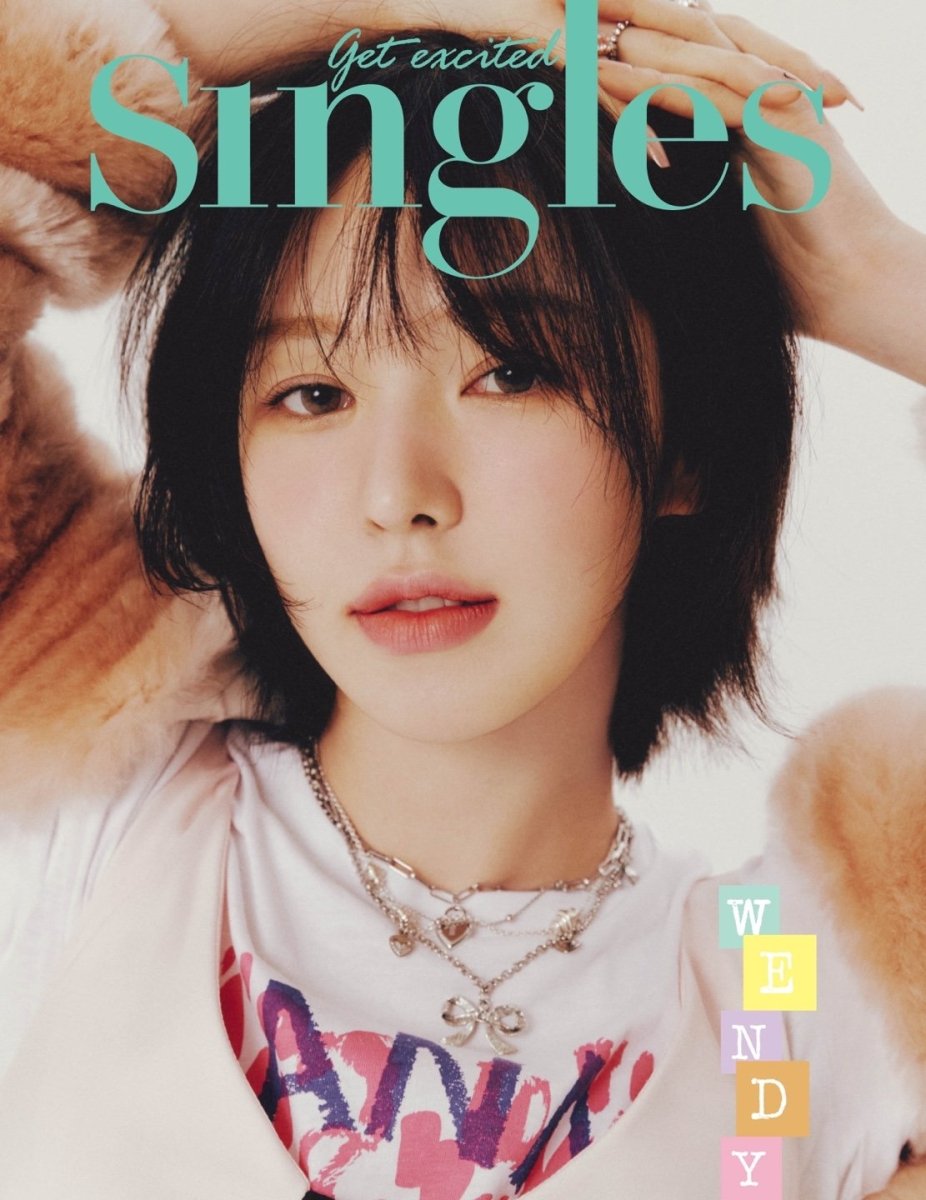 SINGLES Korea - Red Velvet WENDY 2023 February Coverman - K-STAR