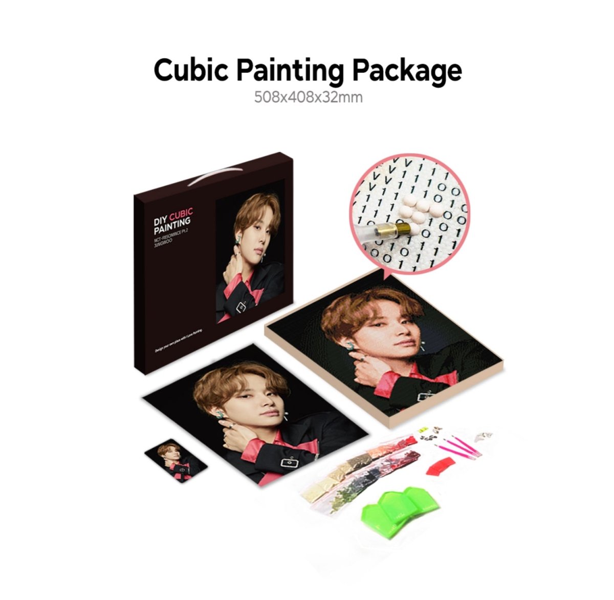[SMTOWN] NCT Resonance Official DIY Cubic Painting + Photocard (Free  Express Shipping)