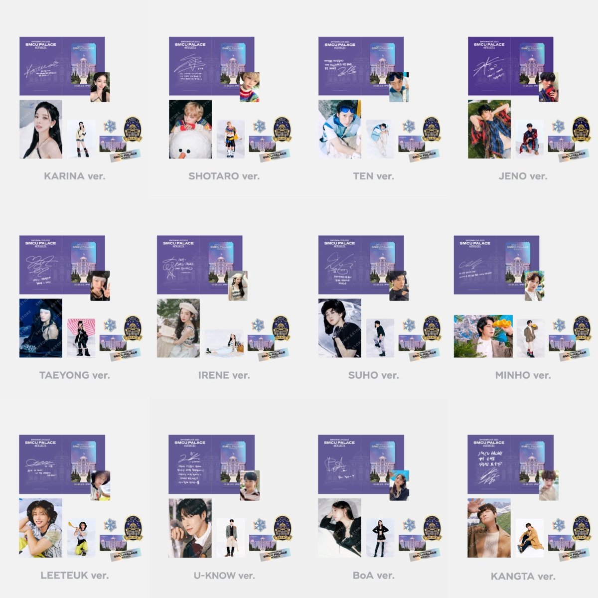 SMTOWN - SMCU Palace @ KWANGYA Special AR Ticket Set – K-STAR