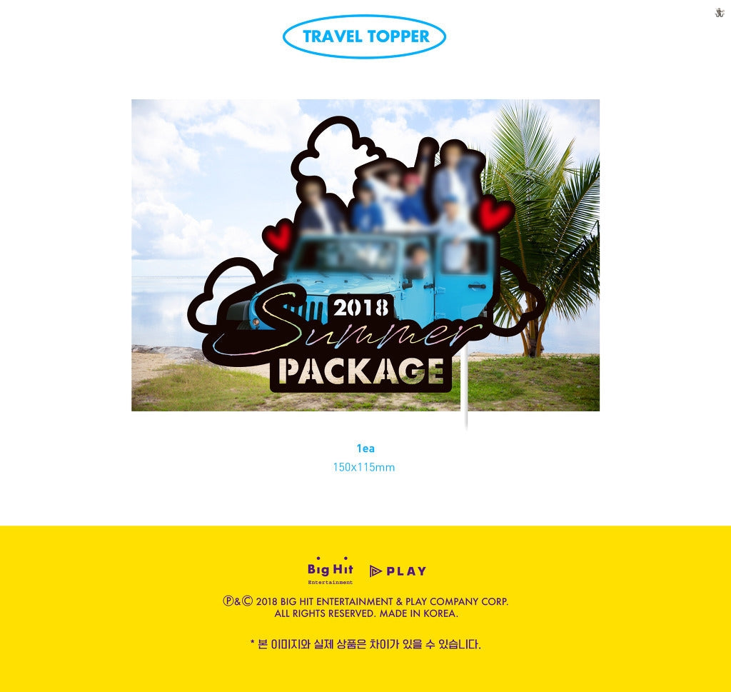 2018 BTS Summer Package in Saipan VOL.4 (Free DHL Express Shipping)