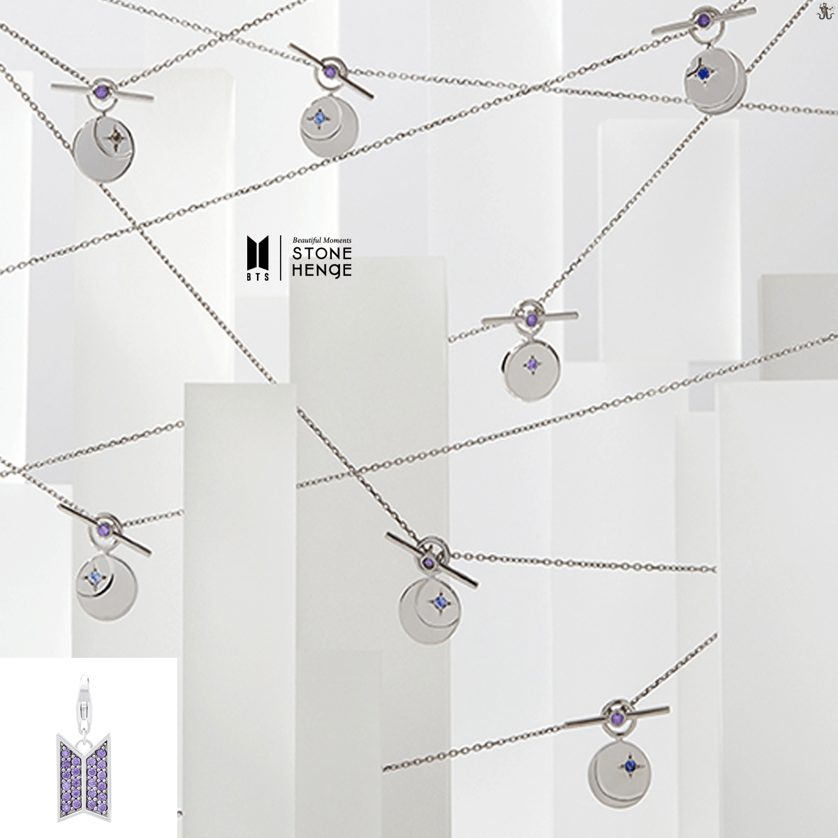 [STONEHENgE x BTS] Moment Of Light DESTINY Necklace Version (Free Shipping)