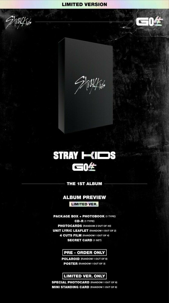 STRAY KIDS - GO生 (Limited Version + Free Shipping) – K-STAR