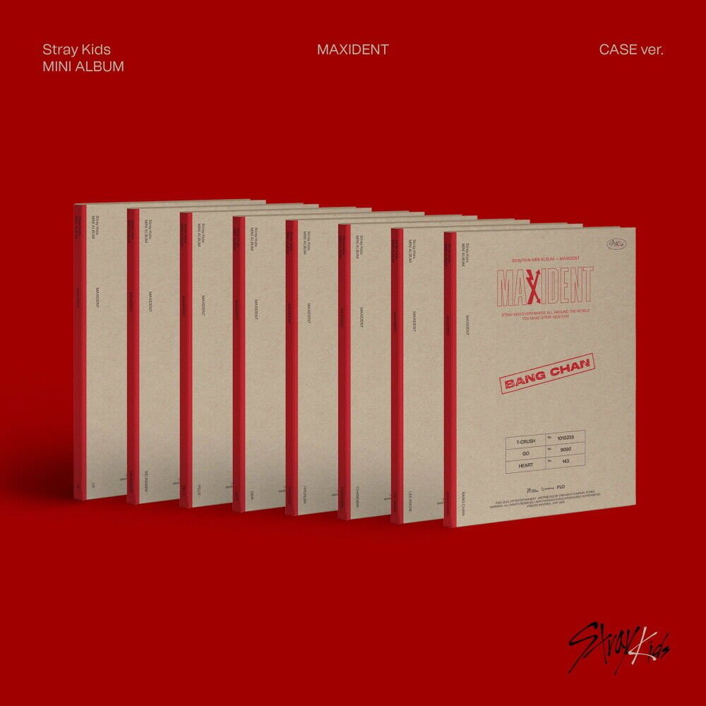 STRAY KIDS - MAXIDENT (CASE Version) / You Can Choose Member – K-STAR