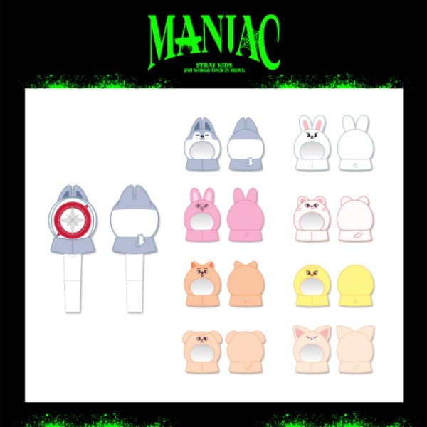 STRAY KIDS SKZOO Official MANIAC MD - Skzoo Lightstick Cape - K-STAR