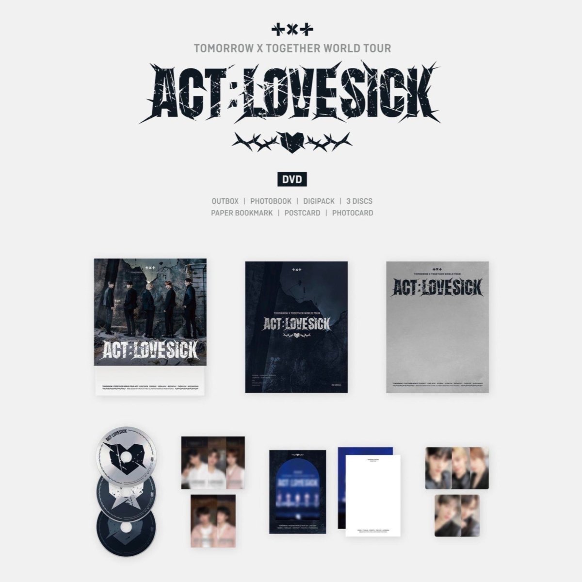 TOMORROW X TOGETHER : World Tour ACT: LOVE SICK in Seoul DVD