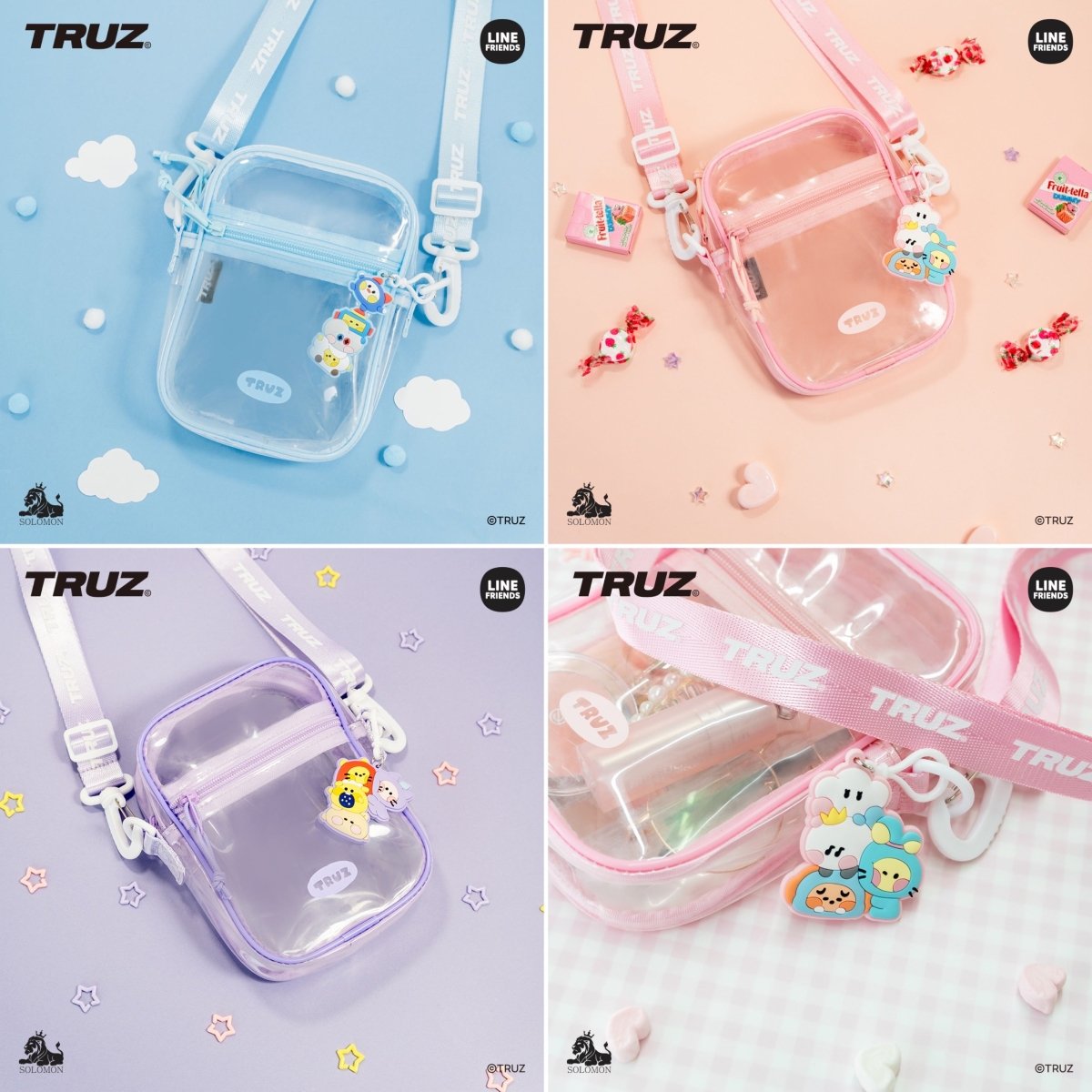 TRUZ JAPAN] TRUZ Minini PVC Bag – K-STAR