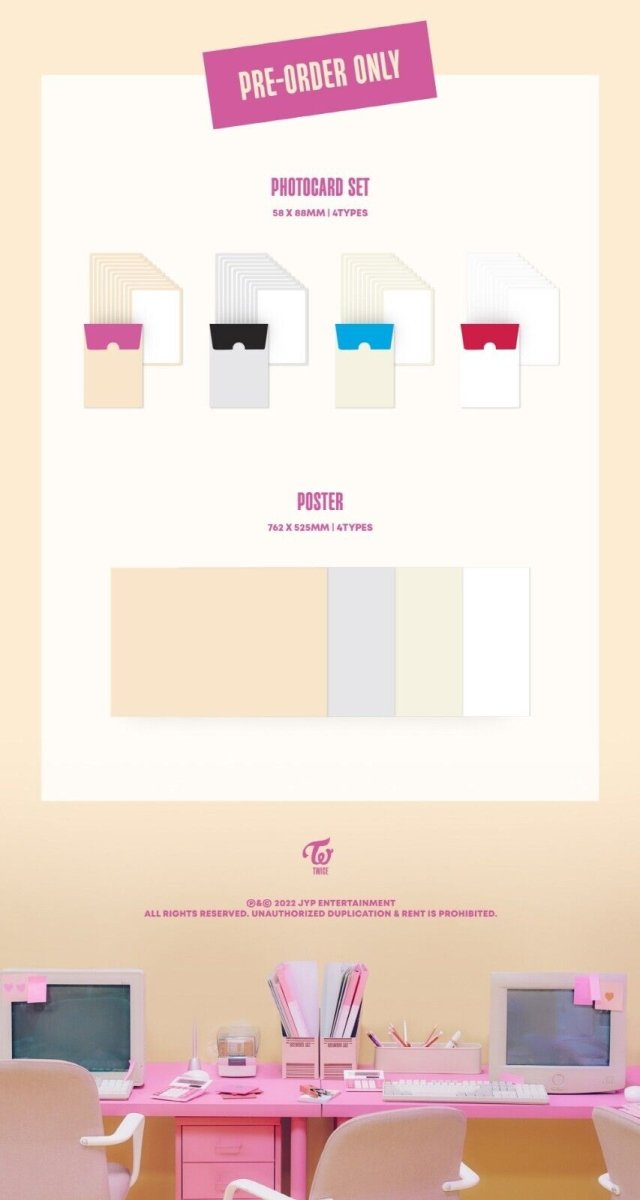 TWICE - BETWEEN 1&2 (You can Choose Version) - K-STAR