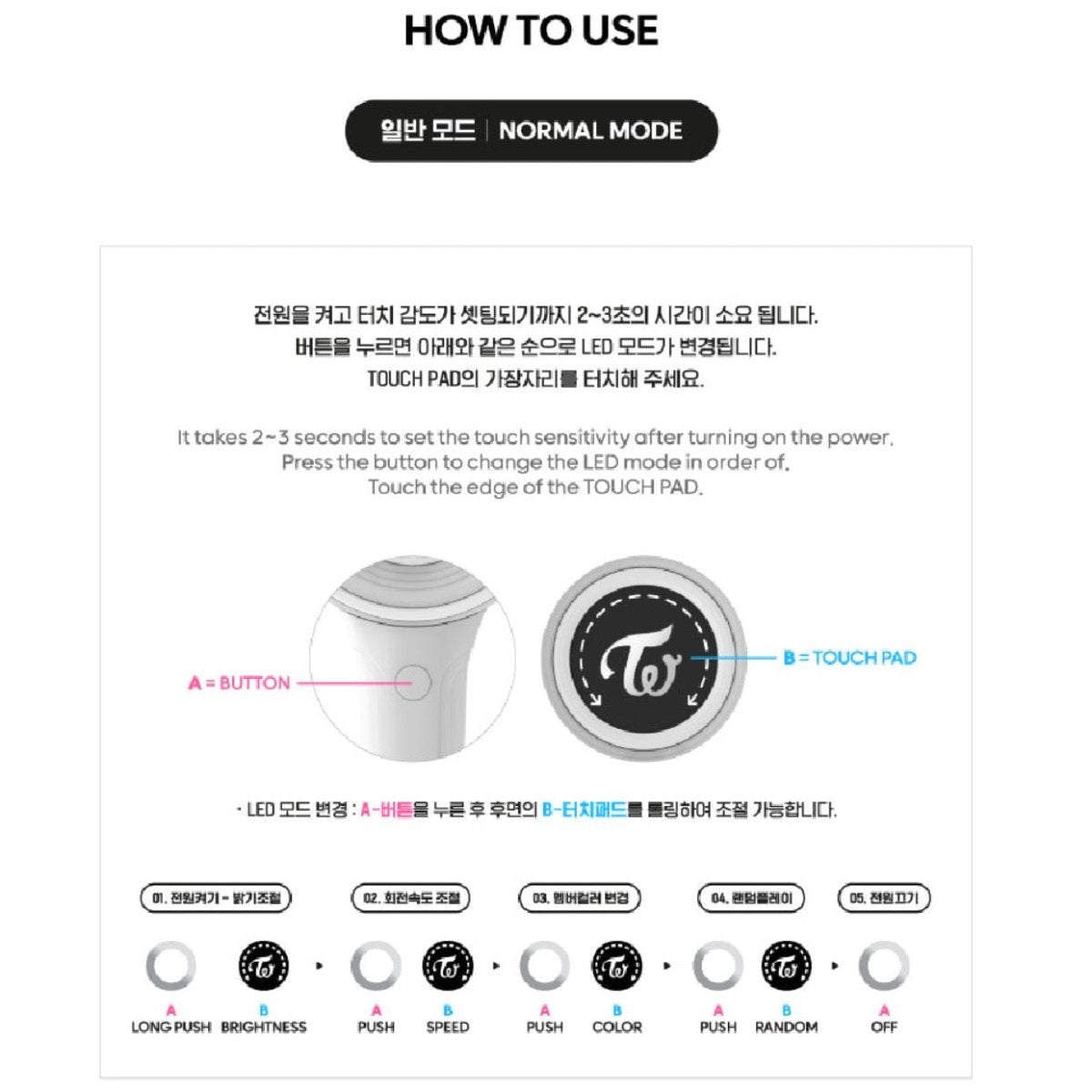 TWICE Official CANDY BONG INFINITY Light Stick Version 3 - K-STAR