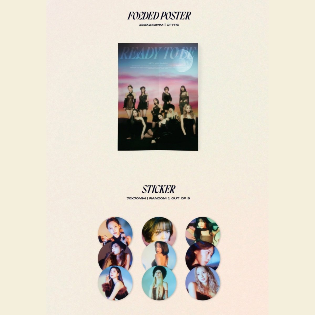 TWICE - READY TO BE DIGIPACK Ver. (You can Choose Version) - K-STAR