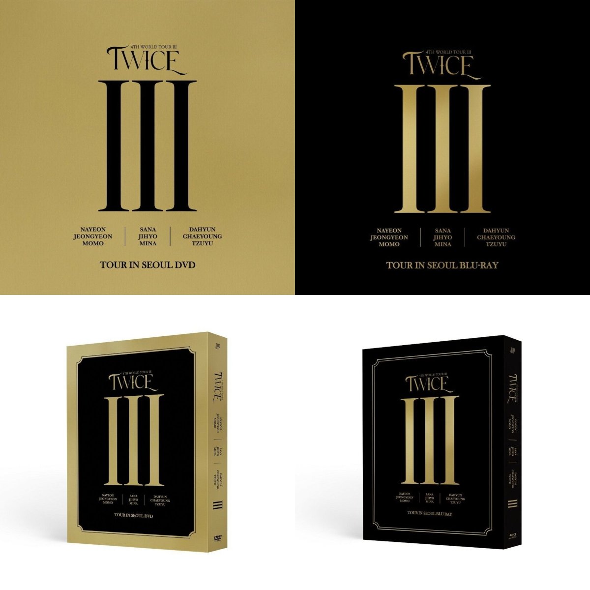 TWICE - TWICE 4TH WORLD TOUR III IN SEOUL DVD / BLU-RAY