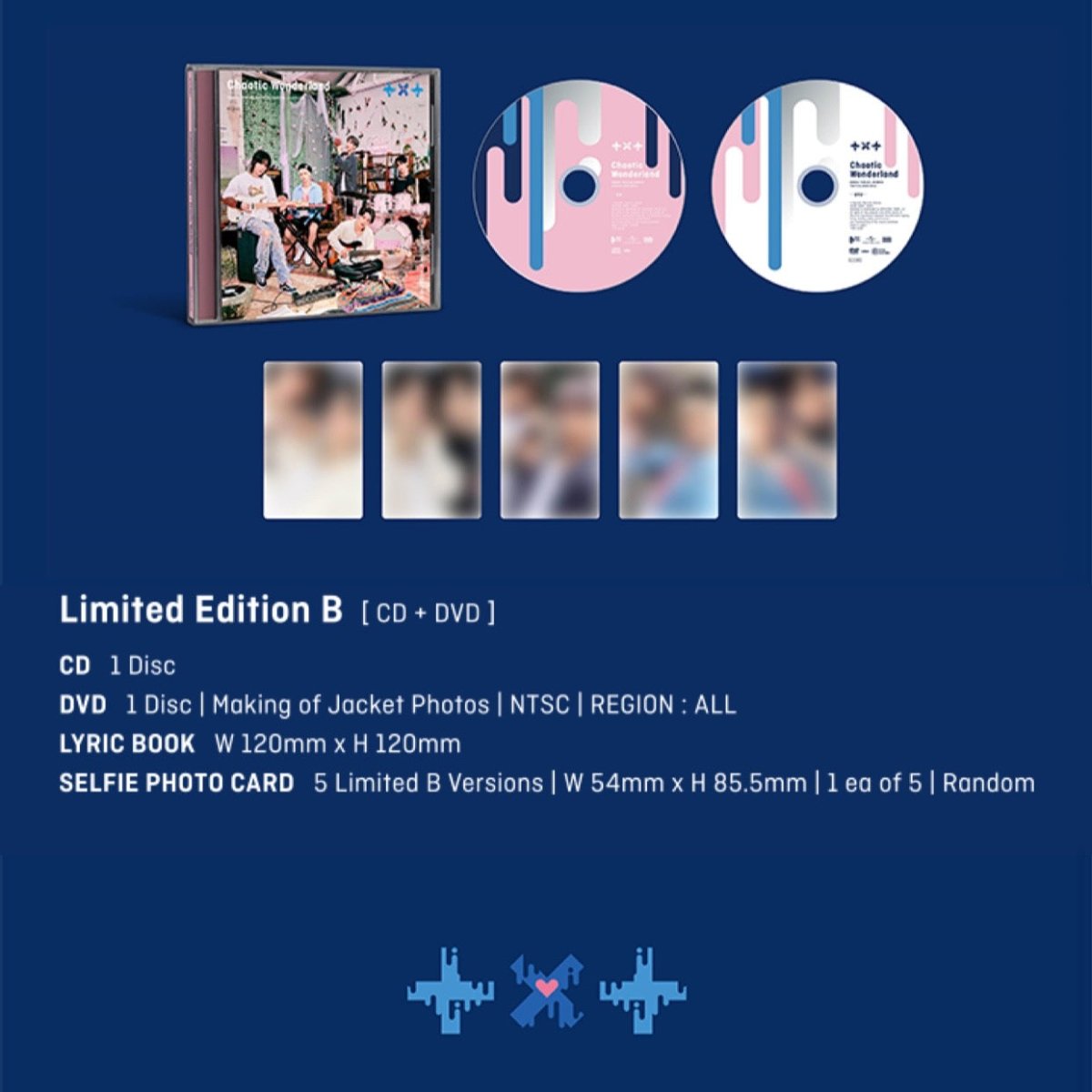 TXT TOMORROW X TOGETHER 『 Chaotic Wonderland 』 Japan EP Album - K-STAR