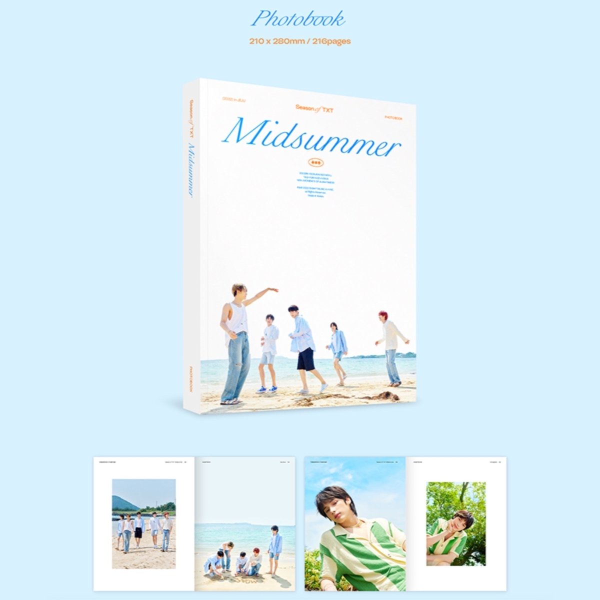 TXT TOMORROW X TOGETHER Season of TXT : Midsummer Photobook – K-STAR