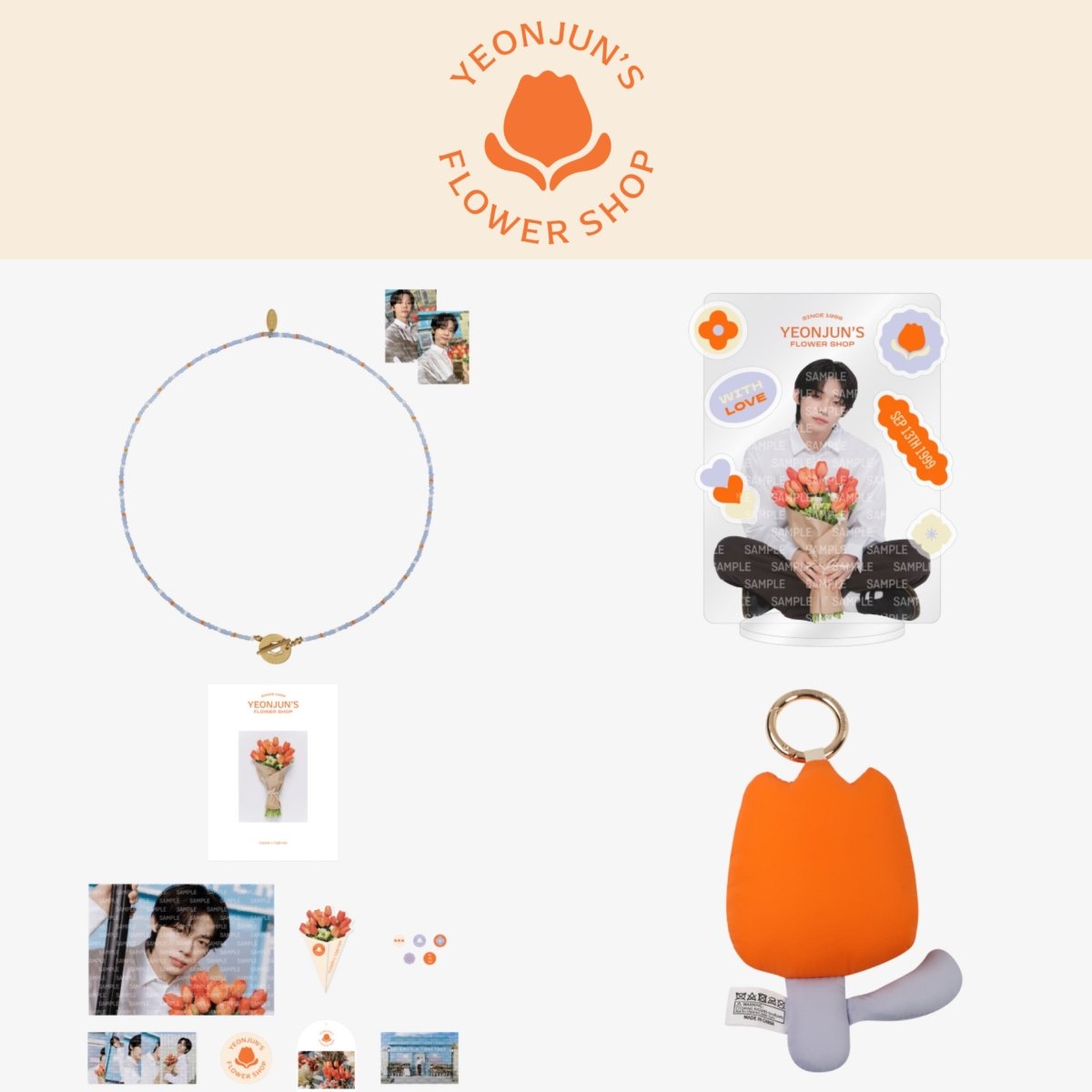 TXT YEONJUN FLOWER SHOP Official MD – K-STAR