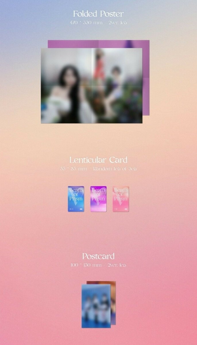 VIVIZ GFRIEND - Beam Of Prism (You Can Choose version) - K-STAR