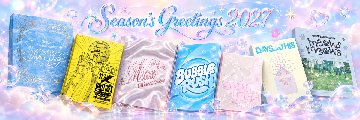 ★ KPOP SEASON GREETINGS 2027 ★
