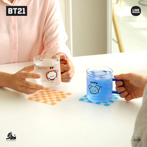 BT21 Official Minini Glass Cup 370ml