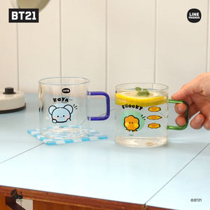 BT21 Official Minini Glass Cup 370ml