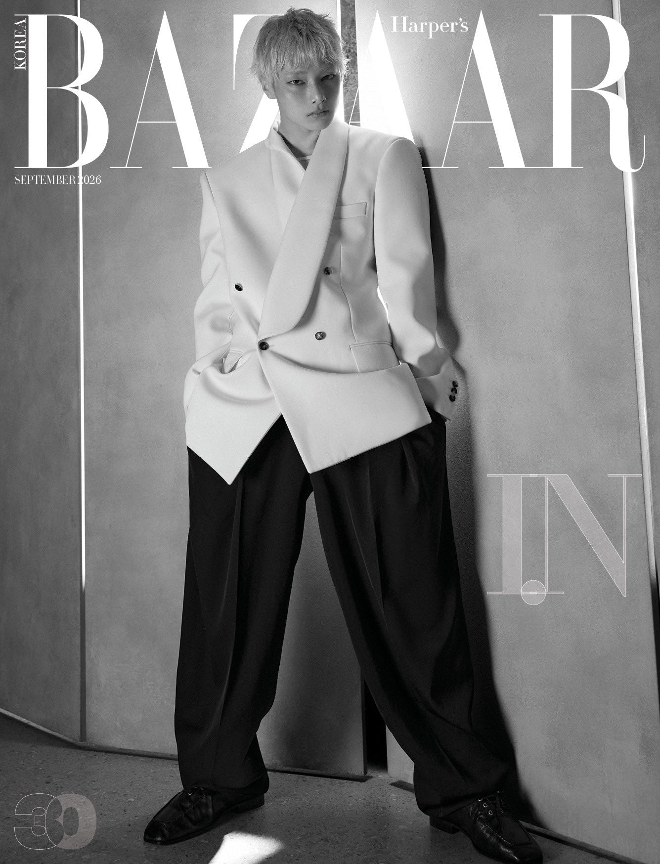 HARPER BAZAAR Korea Magazine STRAY KIDS I.N Cover September 2026