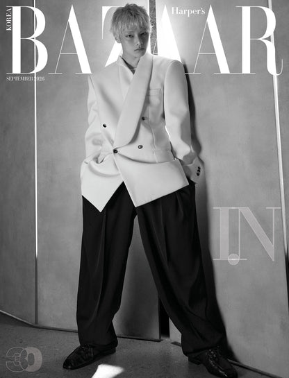 HARPER BAZAAR Korea Magazine STRAY KIDS I.N Cover September 2026