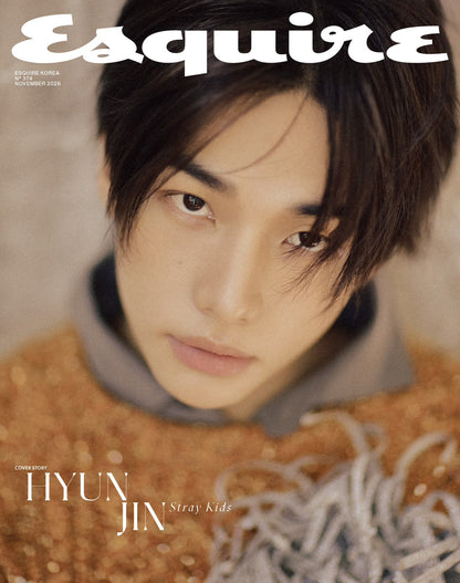ESQUIRE Korea Magazine STRAY KIDS HYUNJIN Cover NOVEMBER 2026