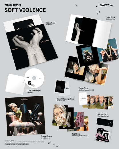 TAEMIN - PHASE I : SOFT VIOLENCE PHOTO BOOK Ver