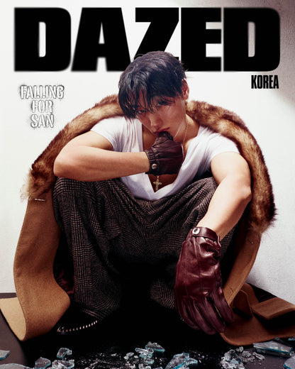 DAZED & CONFUSED Korea Magazine ATEEZ SAN Cover September 2026