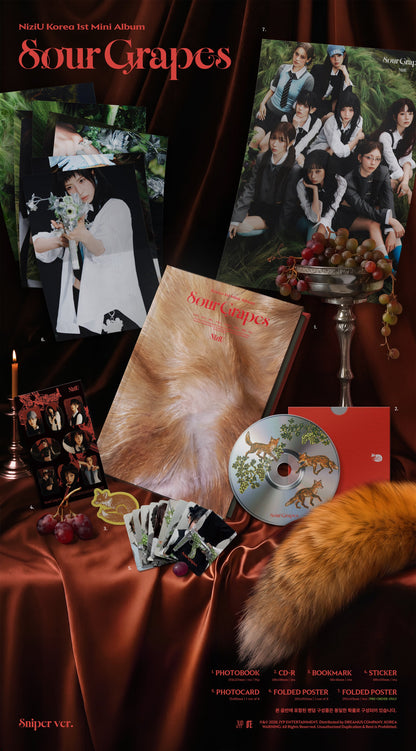 NiZiU - SOUR GRAPES 1st Mini Album