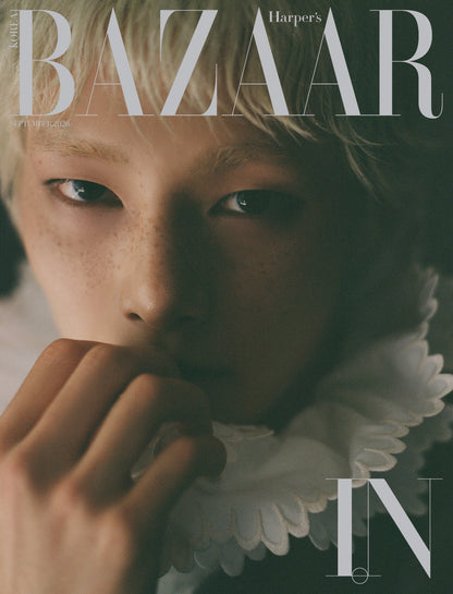 HARPER BAZAAR Korea Magazine STRAY KIDS I.N Cover September 2026
