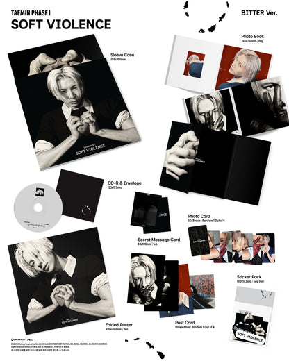 TAEMIN - PHASE I : SOFT VIOLENCE PHOTO BOOK Ver