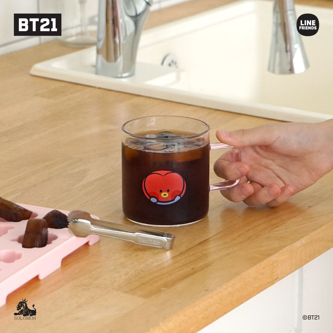 BT21 Official Minini Glass Cup 370ml